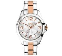 s.Oliver Damen Uhr Armbanduhr Edelstahl SO-3682-MQ