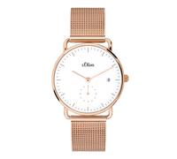 s.Oliver Damen Uhr Armbanduhr Edelstahl SO-3715-MQ