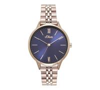 s.Oliver Damen Uhr Armbanduhr Edelstahl SO-4214-MQ