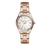 s.Oliver Damen Uhr Armbanduhr SO-3084-MQ goldfarben
