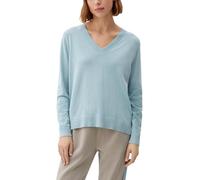 s.Oliver Damen V-neck V Neck Pullover langarm, Blau, 38 EU