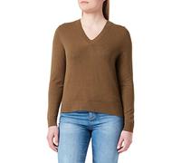 s.Oliver Damen V-neck V Neck Pullover langarm, Grün, 48 EU
