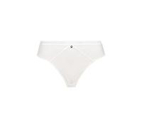 String S.OLIVER "Zoè", Damen, Gr. 44/46, schwarz, Microtouch, Obermaterial: 87% Polyamid, 13% Elasthan, Unterhosen String, mit schmalem Bund in Streifen-Optik (96808365-44) schwarz