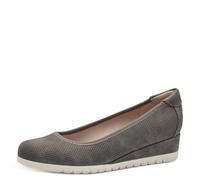 s.Oliver Damen Wedge Pumps mit Keilabsatz Elegant, Braun (Cigar), 41 EU