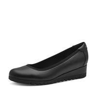 s.Oliver Damen Wedge Pumps mit Keilabsatz Elegant, Schwarz (Black), 37 EU