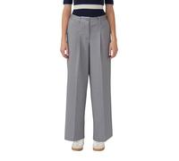 Hose aus Interlockjersey mit Wide Leg und Nadelstreifen 38/REG grau 2169121.94G7.38_REG