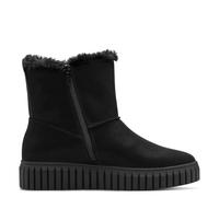 s.Oliver Damen Winterstiefel ohne Absatz Gefüttert Vegan, Schwarz (Black Glitter), 37 EU