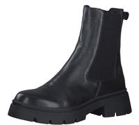 s.Oliver Damen Winterstiefeletten ohne Absatz aus Leder Gefüttert, Schwarz (Black), 40 EU