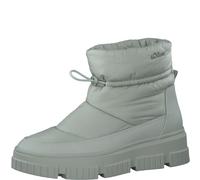 s.Oliver Damen Winterstiefeletten ohne Absatz Gefüttert Plateau, Grün (Mint), 38 EU