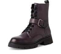 s.Oliver Damen Winterstiefeletten zum Schnüren aus Leder Gefüttert, Grün (Stone), 38 EU