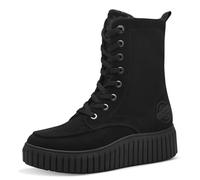 s.Oliver Damen Winterstiefeletten zum Schnüren Gefüttert Vegan, Schwarz (Black), 41 EU