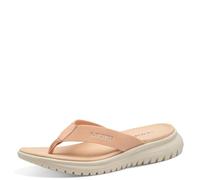 s.Oliver Damen Zehentrenner mit dicker Sohle – bequem – Rosa (Peach) Größe 40