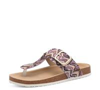 s.Oliver Damen Zehentrenner mit Schnalle Bequem, Lila (Lilac), 40 EU