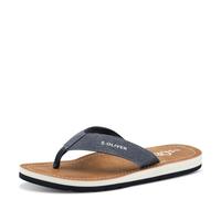 s.Oliver Damen Zehentrenner Sportlich Sommer, Blau (Denim), 38 EU