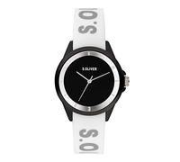 s.Oliver DamenArmbanduhr Analog Quarz Silikon SO-3845-PQ
