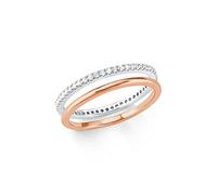 Steck-Ringe aus Silber 52 rosé|silber