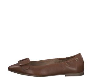 s.Oliver Damenschuhe Ballerinas COGNAC NAPPA COGNAC NAPPA - Gr. - 38