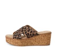 s.Oliver Damenschuhe Klassische Pantoletten LEOPARD - Gr. - 37