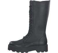 s.Oliver Damenschuhe Klassische Stiefel BLACK LEATHER BLACK LEATHER - Gr. - 37