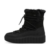 s.Oliver Damenschuhe Klassische Stiefeletten BLACK GLITTER BLACK GLITTER - Gr. - 38