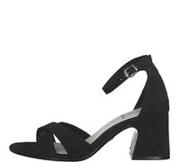 s.Oliver Damenschuhe Riemchensandalen BLACK BLACK - Gr. - 37