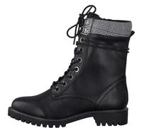 s.Oliver Damenschuhe Schnürstiefeletten BLACK BLACK - Gr. - 38