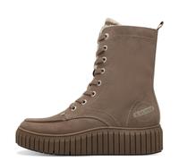 s.Oliver Damen Winterstiefeletten zum Schnüren Gefüttert Vegan, Braun (Taupe), 40 EU
