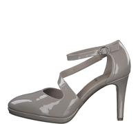 s.Oliver Damenschuhe Slipper / Trotteur TAUPE PATENT TAUPE PATENT - Gr. - 36