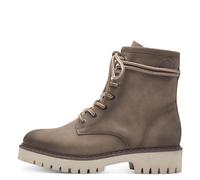 Schnürstiefel in Leder-Optik 37 braun 6008284.324.37