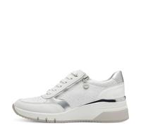 s.Oliver Damenschuhe Sneaker WHITE/SILVER WHITE/SILVER - Gr. - 37
