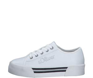 s.Oliver Damenschuhe Sneaker WHITE WHITE - Gr. - 36