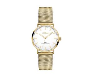 s.Oliver Damenuhr Classic Mesh Small SO-3271-MQ