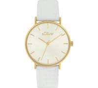 Quarzuhr S.OLIVER "2033487" Armbanduhren weiß Damen Quarzuhren (72480965-0)