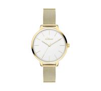 s.Oliver Damenuhr zeitlos mit Meshband SO-4564-MQ