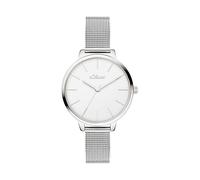 s.Oliver Damenuhr zeitlos mit Meshband SO-4565-MQ