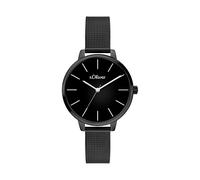 s.Oliver Damenuhr zeitlos mit Meshband SO-4567-MQ