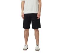 Detroit: Chino-Bermuda im Relaxed Fit mit Elastikbund 32 schwarz 2166889.9999.32