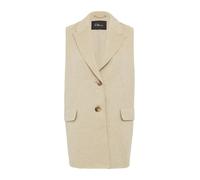 s.Oliver BLACK LABEL Doubleface-Weste im Relaxed Fit helles beige 36