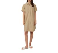 Kleid aus Popeline mit Eingrifftaschen im Relaxed Fit 44 braun 2163728.8363.44