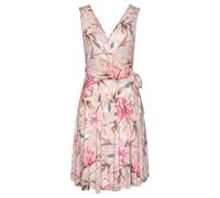 s.Oliver Beachwear Druckkleid, mit Bindeschleife seitlich TOPSELLER 38, N-Gr rosa Damen Sommerkleider Kleider 38, N-Gr rosa, bedruckt