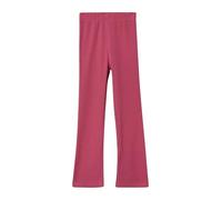 s.Oliver Elastische Baumwollmix-Leggings aus Rippware mit Flared Leg