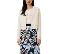 Eleganter Bouclé-Blouson mit Glitzergarn 44 creme 2162690.02W0.44