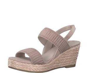 s.Oliver Espadrilles Sandalen für Damen, rosa, Größe 42 EU