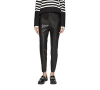 Extra Slim: Leggings aus Lederimitat 36 schwarz