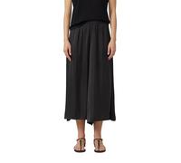 Extra-Wide-Leg-Culotte aus crinkled Satin 40 schwarz 2176388.9999.40