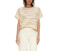 s.Oliver - T-Shirt beige - Gr. - 38