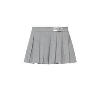 Falten-Minirock aus Interlockjersey im A-Shape 128 grau 2170339.95W0.128