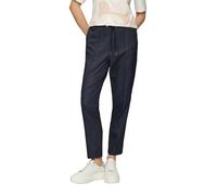 Fein gepunktete Jogpants mit Tapered Leg 34 blau 2158647.59M0.34