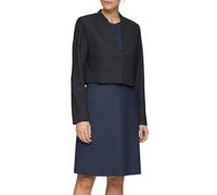 Fein gepunkteter Kurzblazer 34 blau 2159022.59M0.34