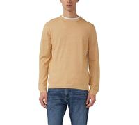 s.Oliver Fein gestreifter Pullover mit Crew Neck und abgesetzten Bündchen